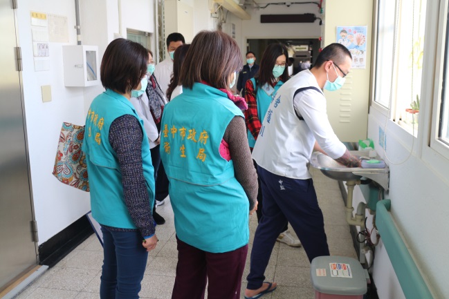 On February 18,2020 the Health Bureau of Taichung City Government held a non-early warning infection control audits