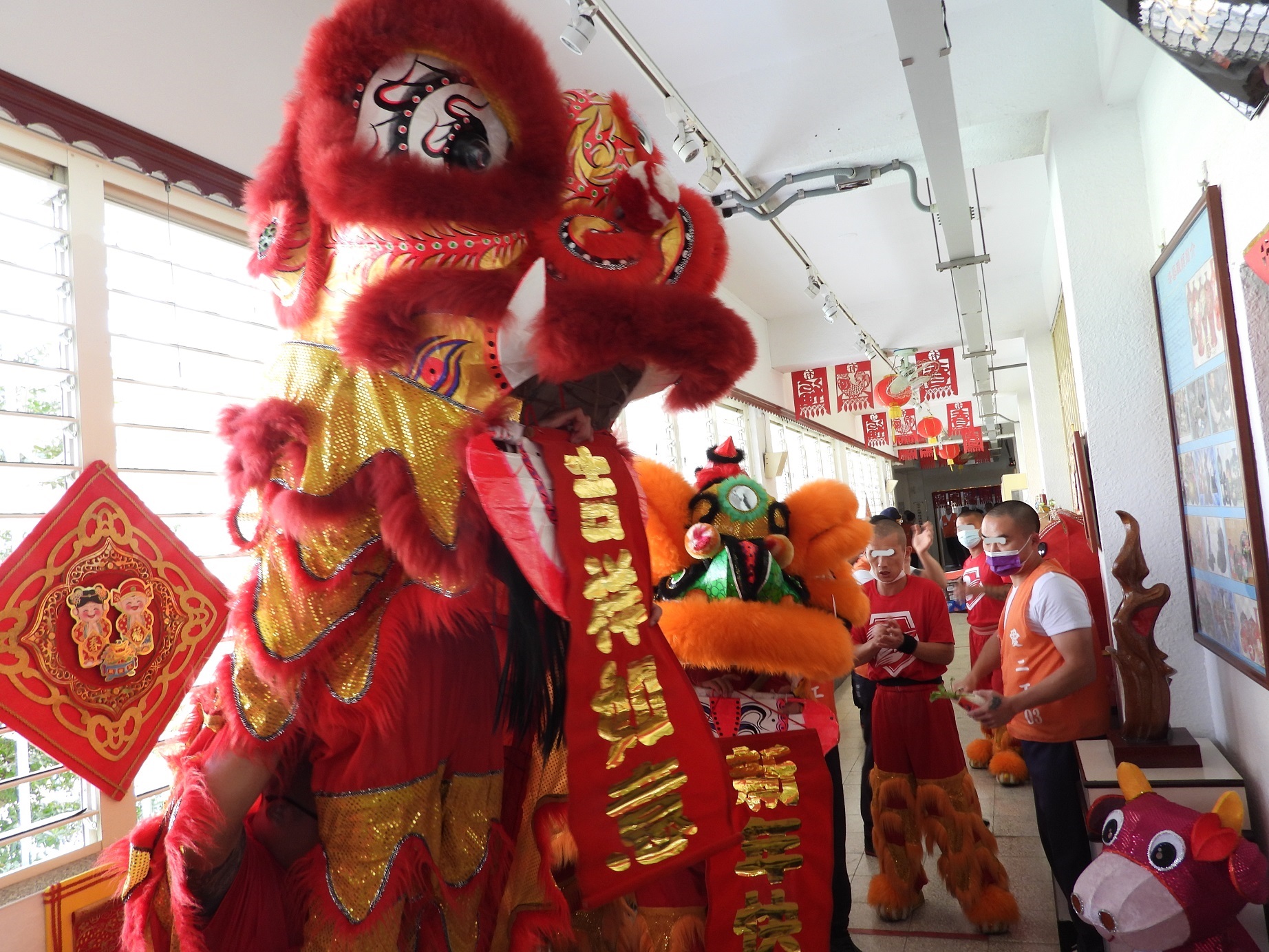Taichung Prison held activities for celebrating the Chinese New Year