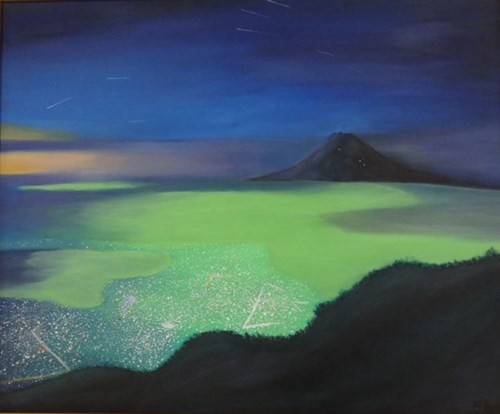 西畫作品-晨光