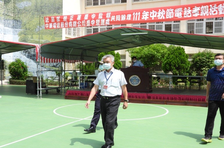 林典獄長親臨視察及關懷活動辦理情形