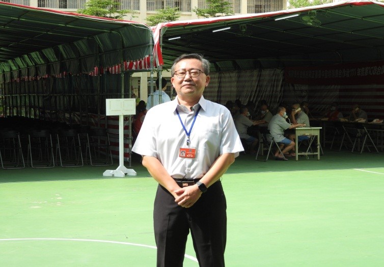 楊副典獄長蒞臨活動現場關懷收容人