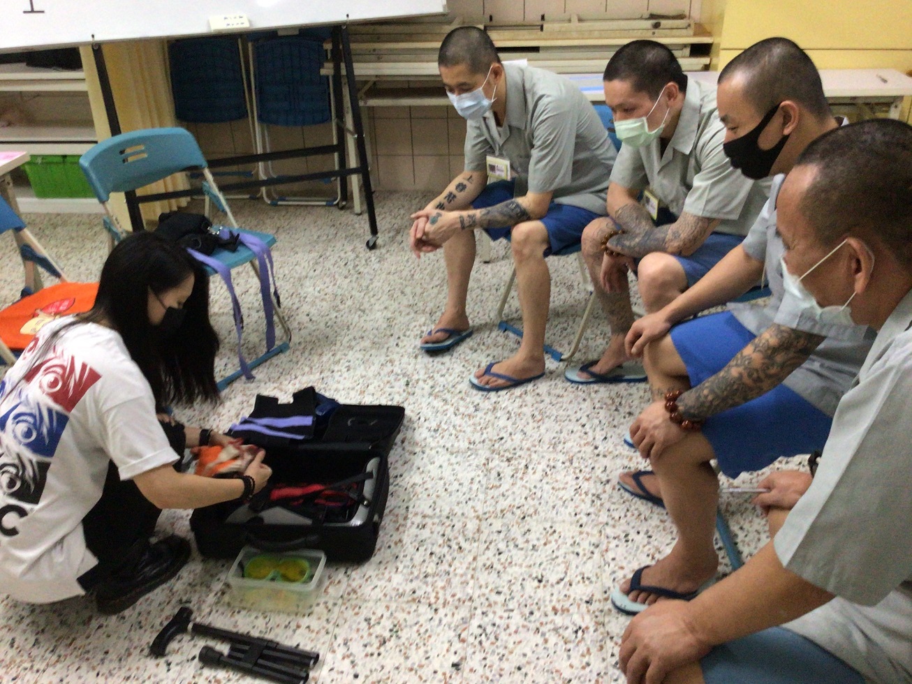 體驗配件說明及穿戴