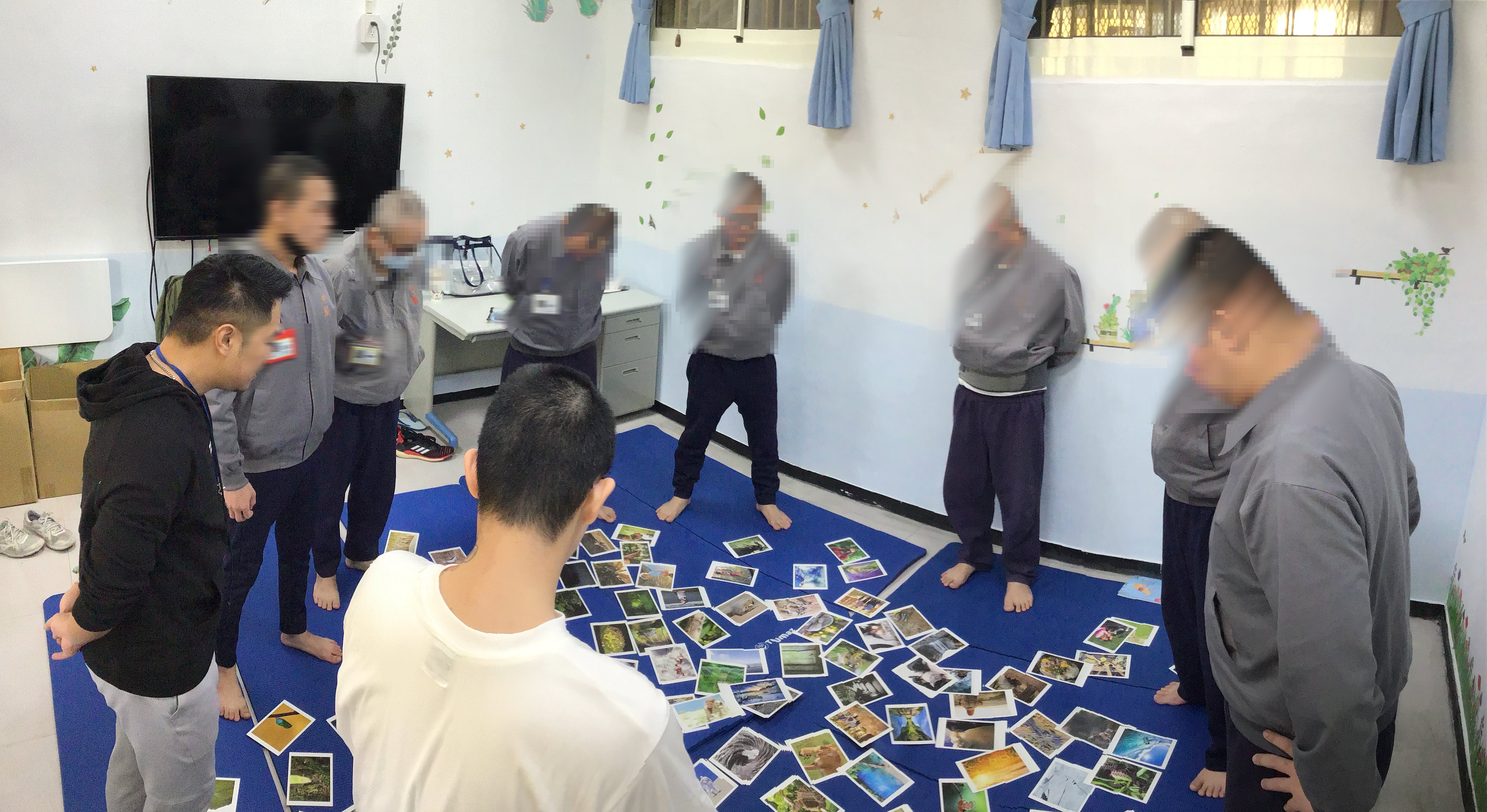「紅花卡」鞏固正念呼吸感受覺察
