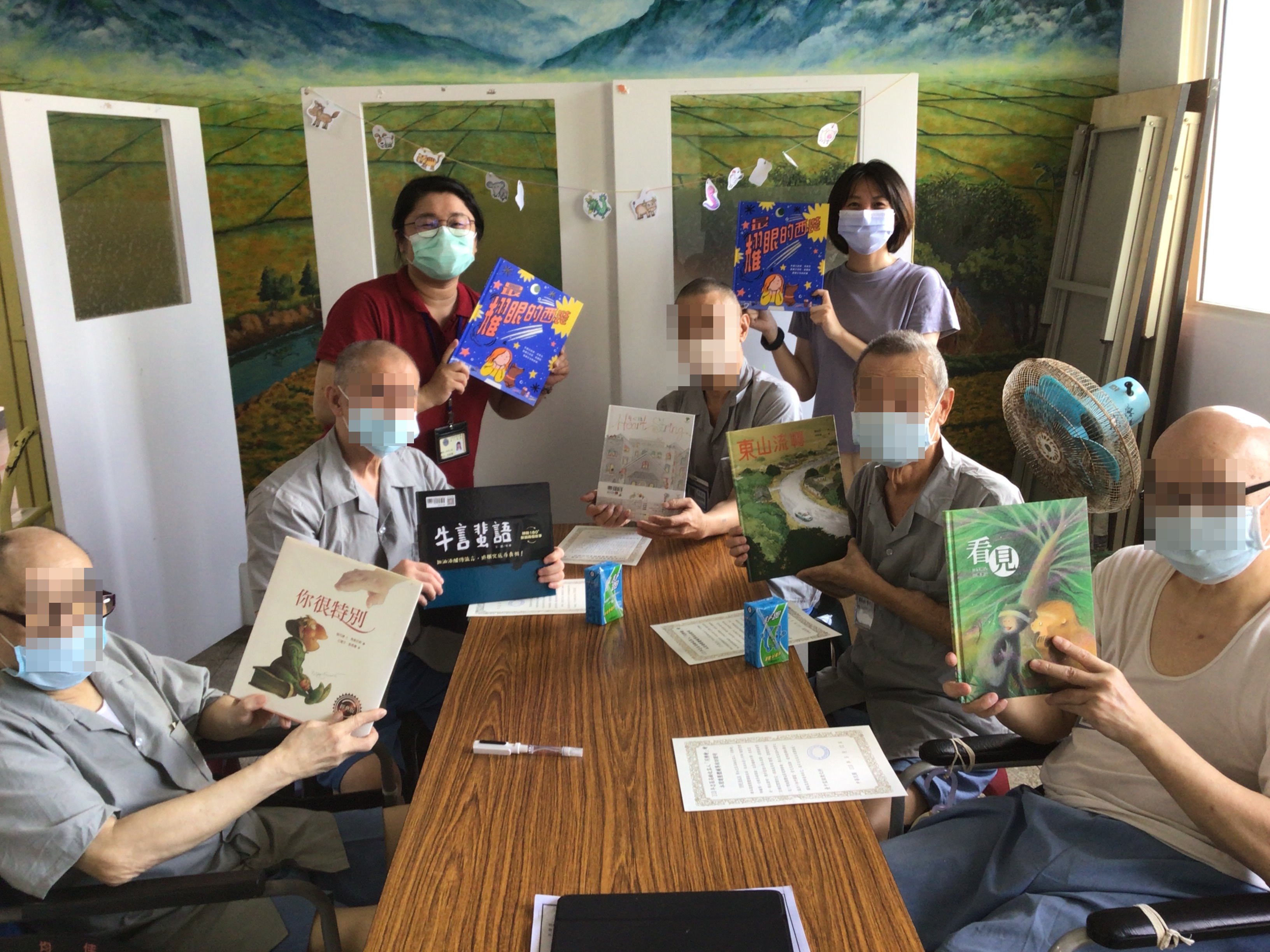 Everyone recalled their reading experiences.