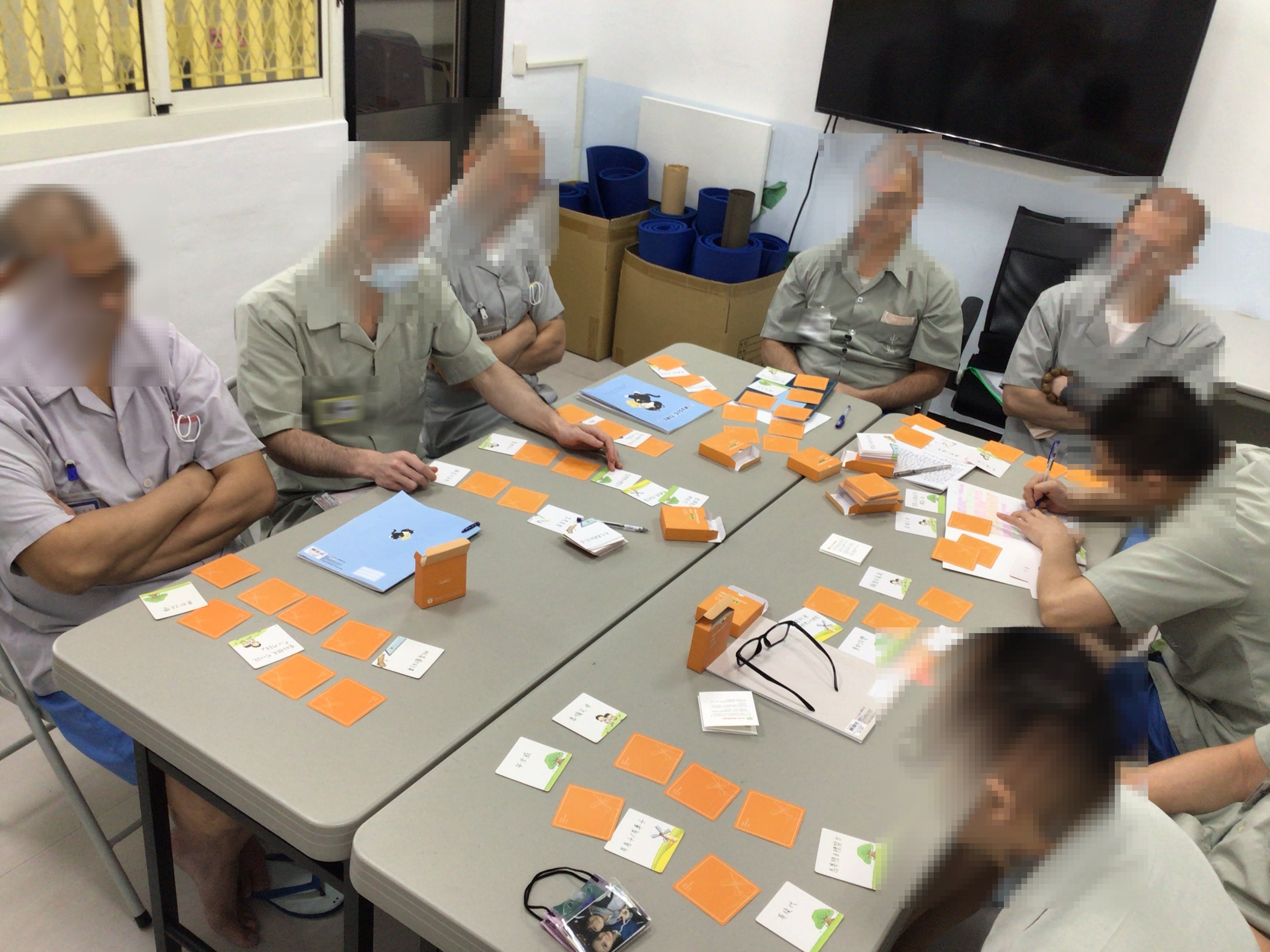 Participants used career cards to discuss how to repair a relationship.