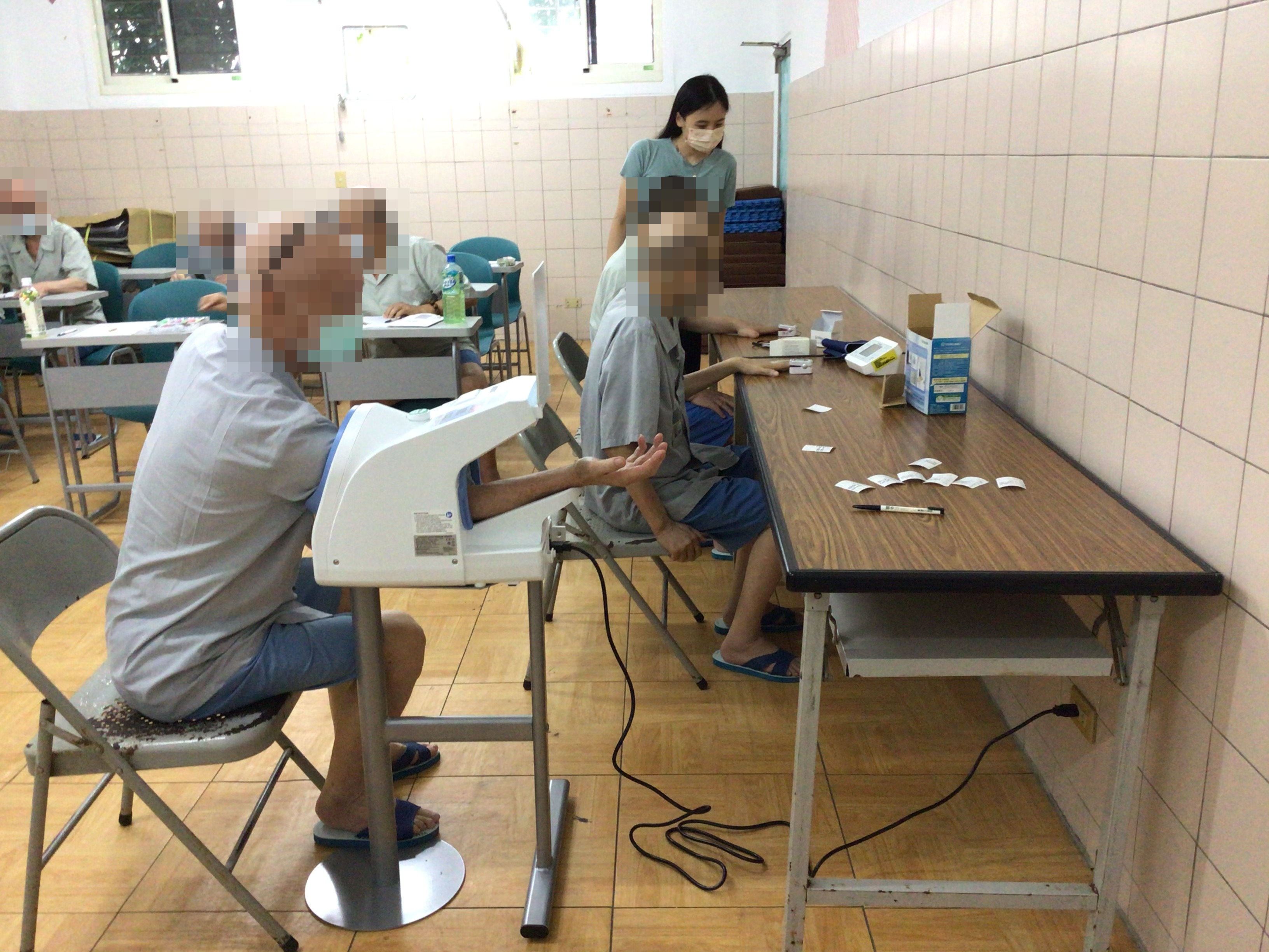 健康管理（量血壓、血氧）