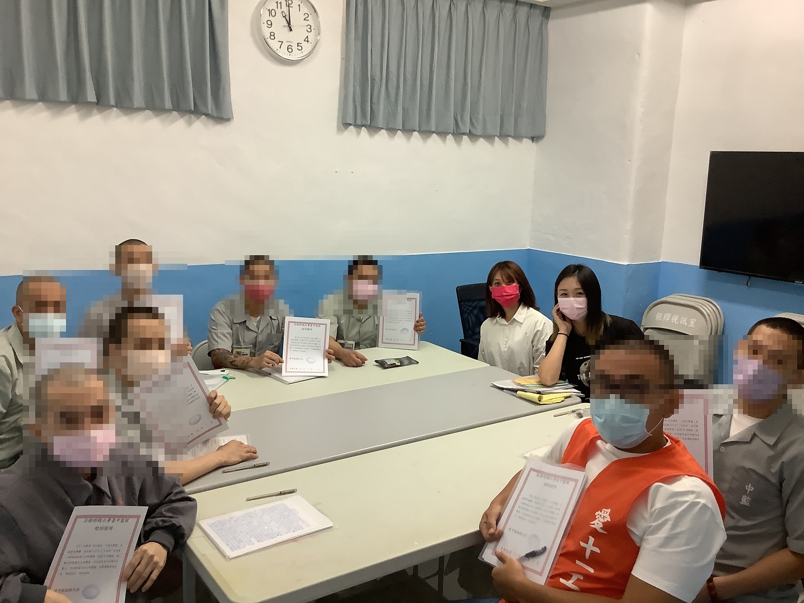 結訓合照