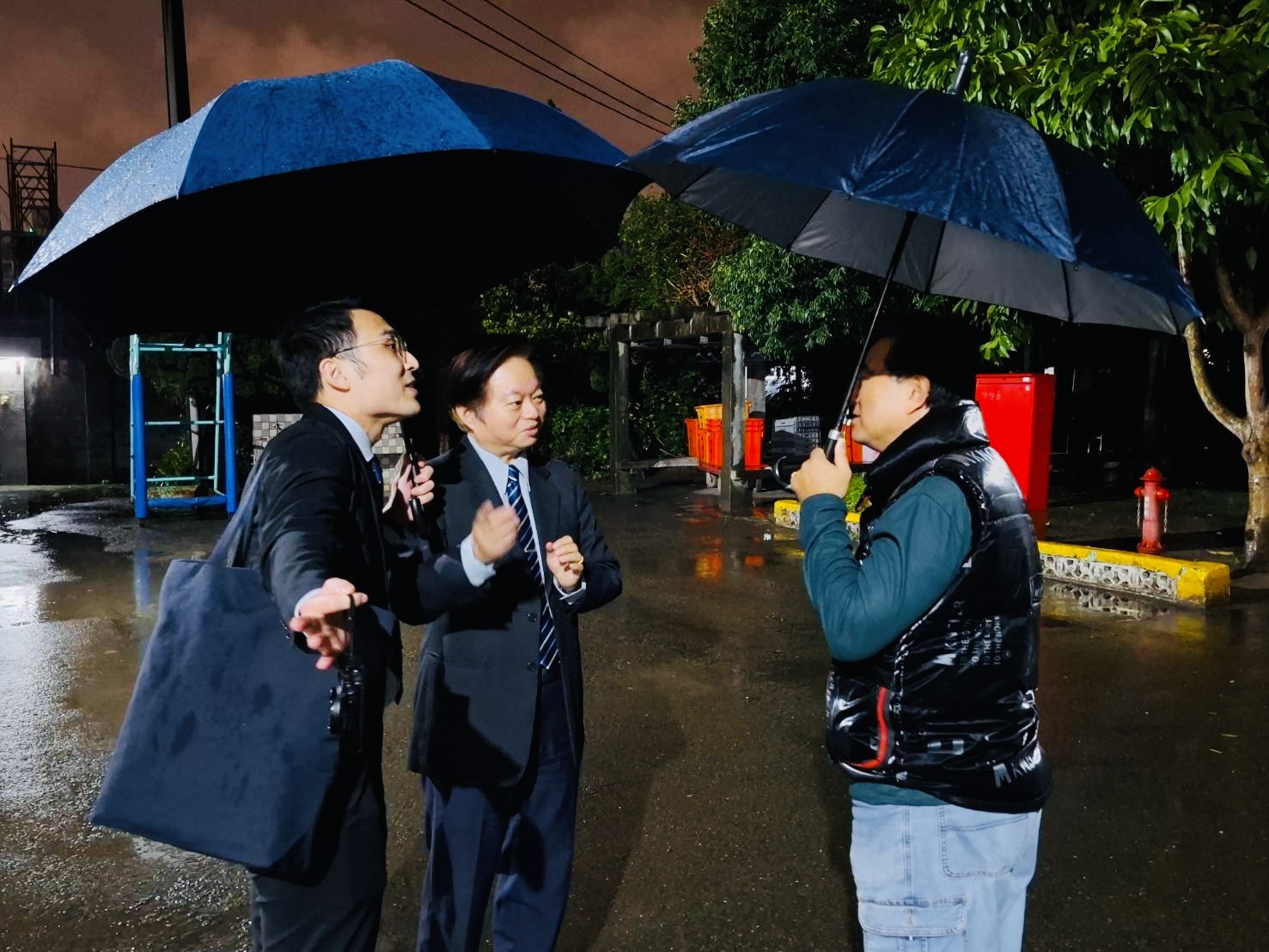署長慰勉同仁