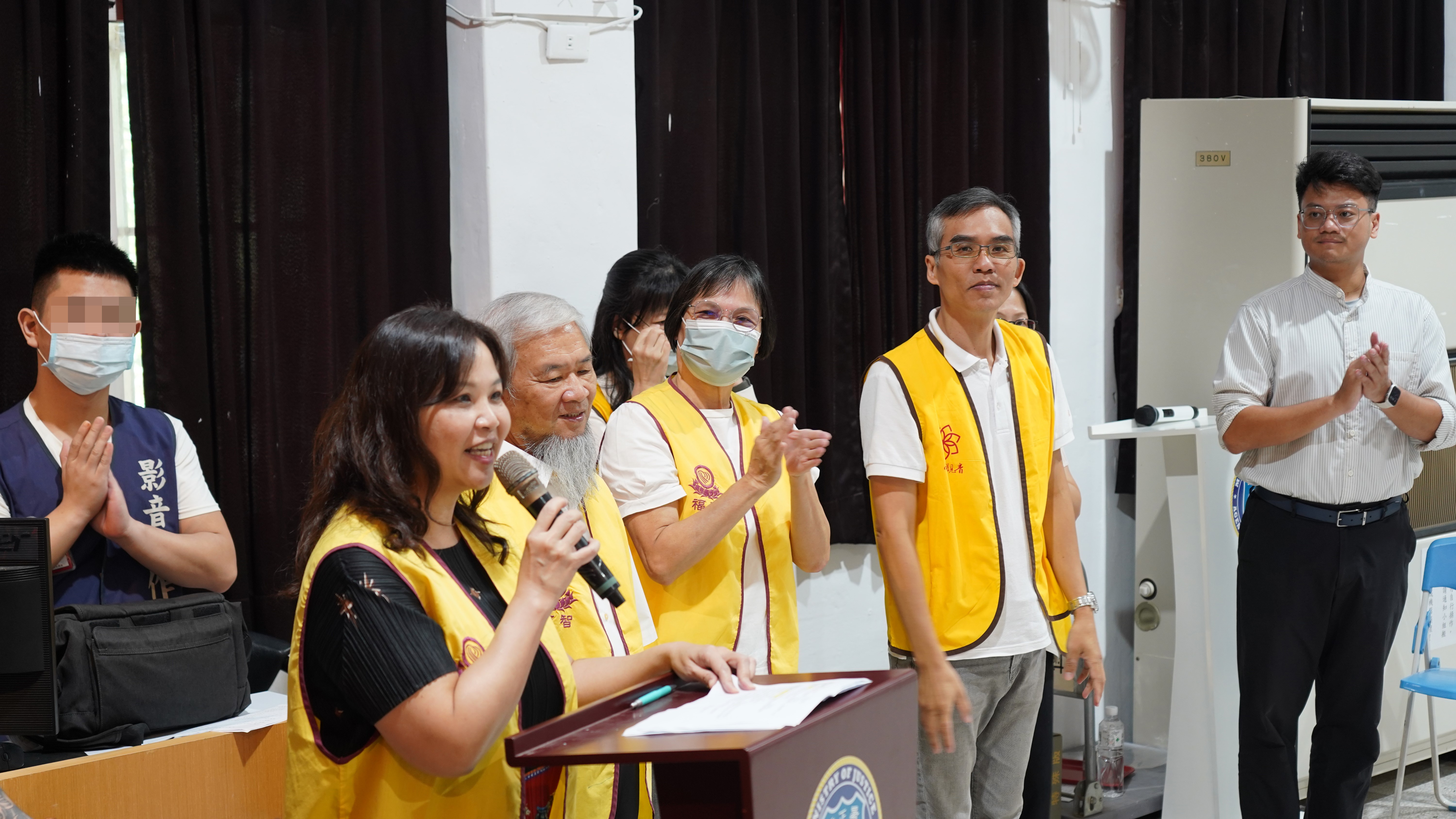 福智文教基金會徵文活動頒獎典禮活動現場