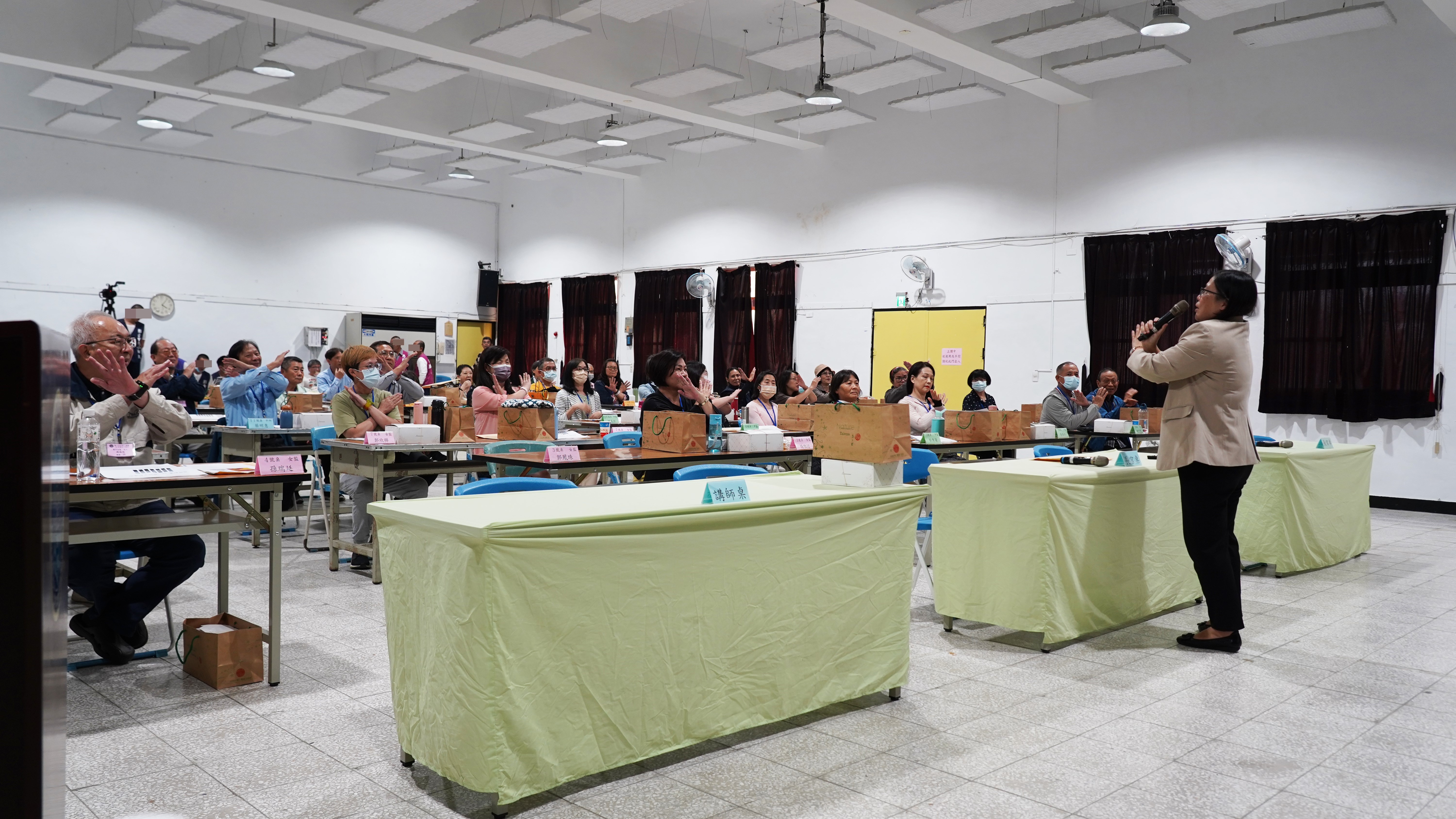 劉美蓉老師示範教化演講分享