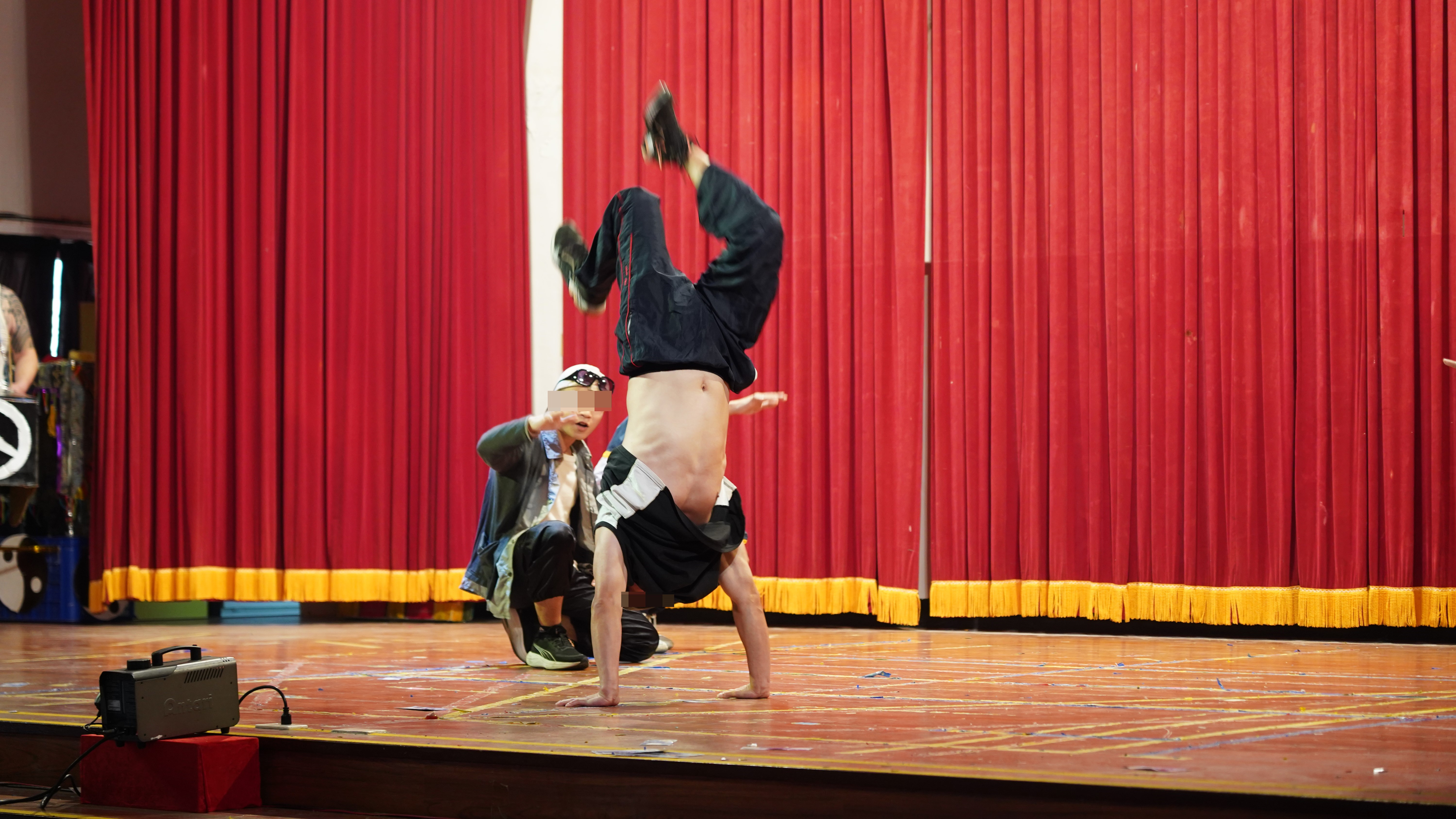 收容人才藝競賽活動街舞表演