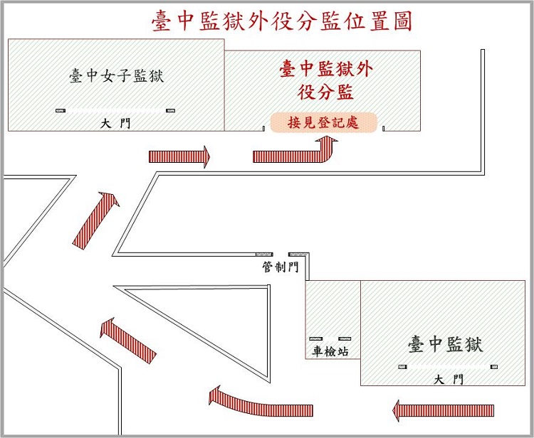 外役分監位置圖